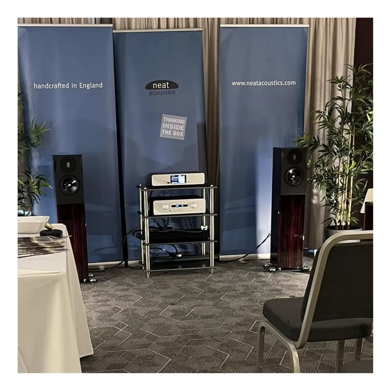 The Bristol Hi-Fi Show 2024 - Neat Momentum J6 - Atoll ST300 - IN400