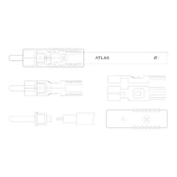 Atlas Cables - Connecteur Achromatic X RCA