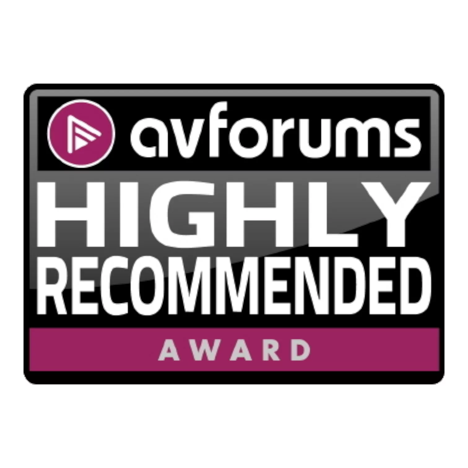 Av Forums - Higly Recommended Award