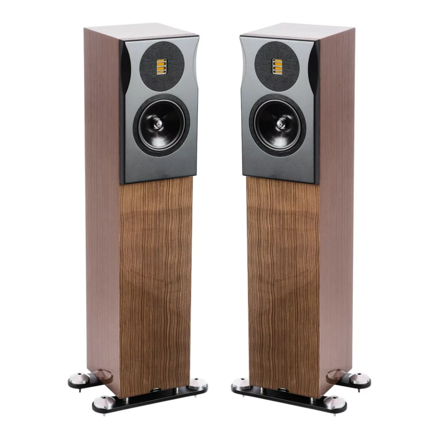 Enceintes colonnes Hi-Fi Neat Momentum J6 - Ébène Flamme Laqué