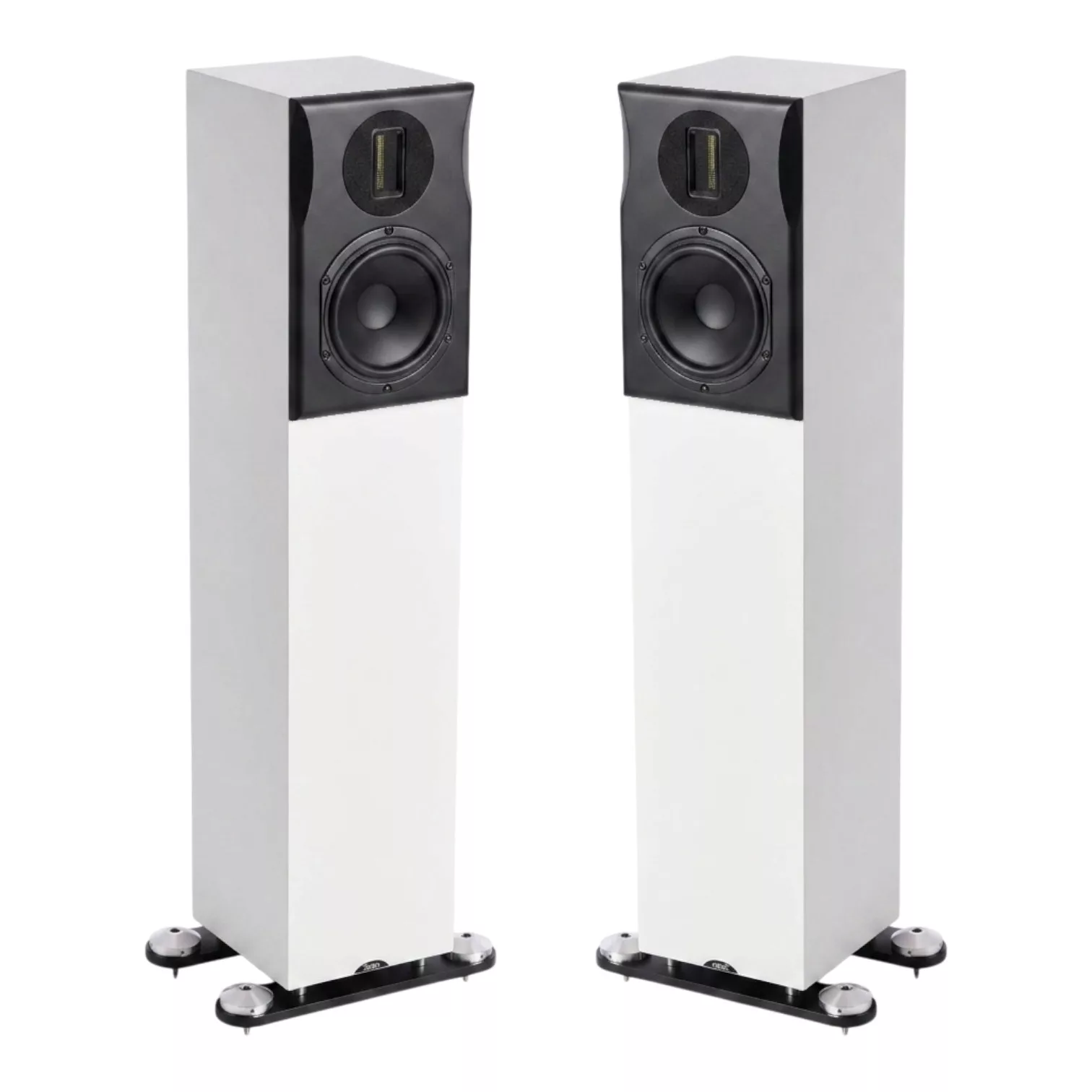 Enceintes colonnes Hi-Fi Neat Orkestra Strata - blanc satiné