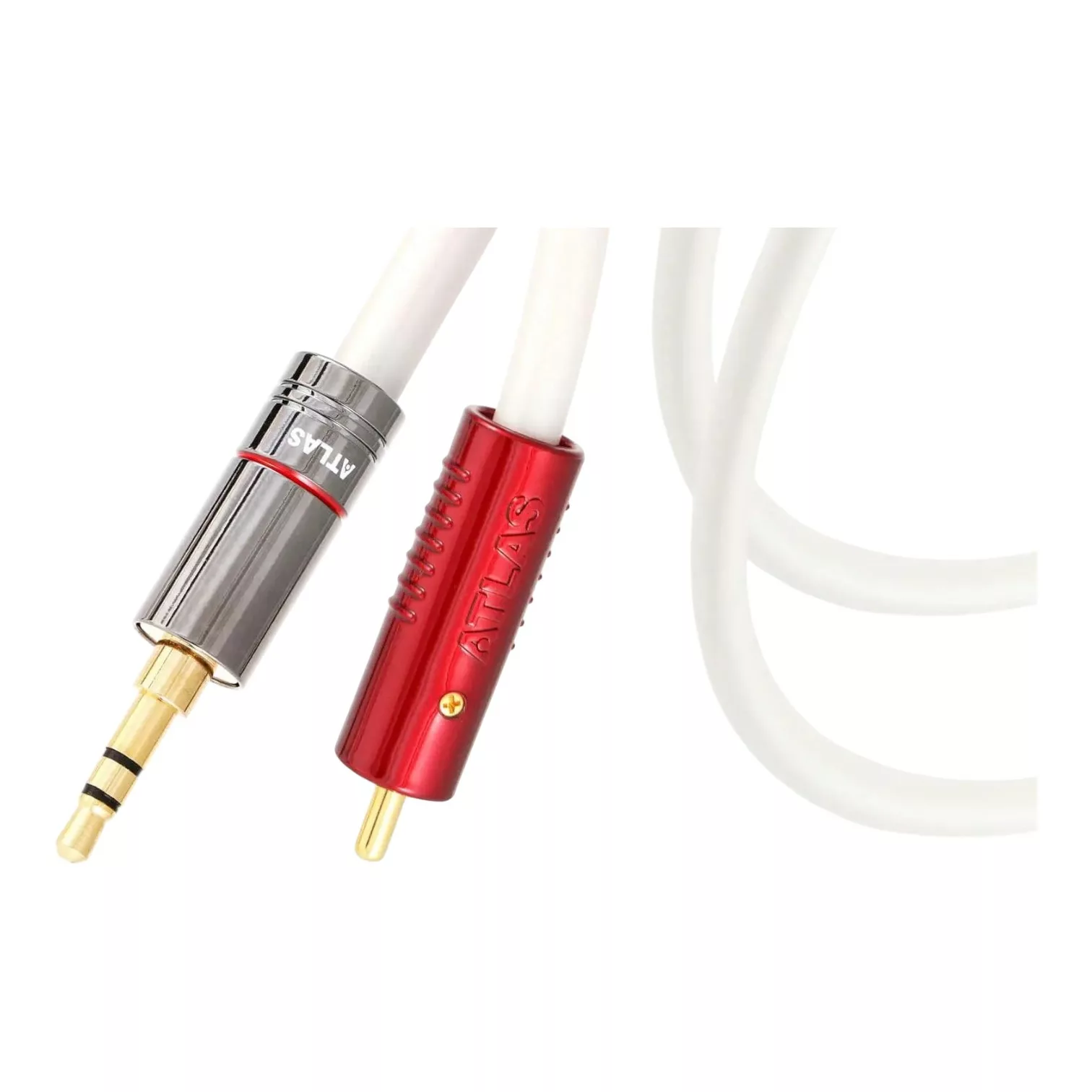 Câble Audio personnel numérique Hi‑Fi Atlas Cables Element Metik 3.5mm – Achromatic X RCA SPDIF