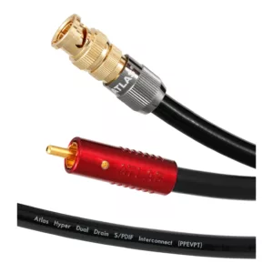 Câble Numérique Coaxial Hi-Fi Atlas Cables Hyper Achromatic X RCA - BNC SPDIF