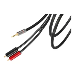 Câble Audio personnel analogique Hi‑Fi Atlas Cables Hyper Metik 3.5mm – Achromatic X RCA
