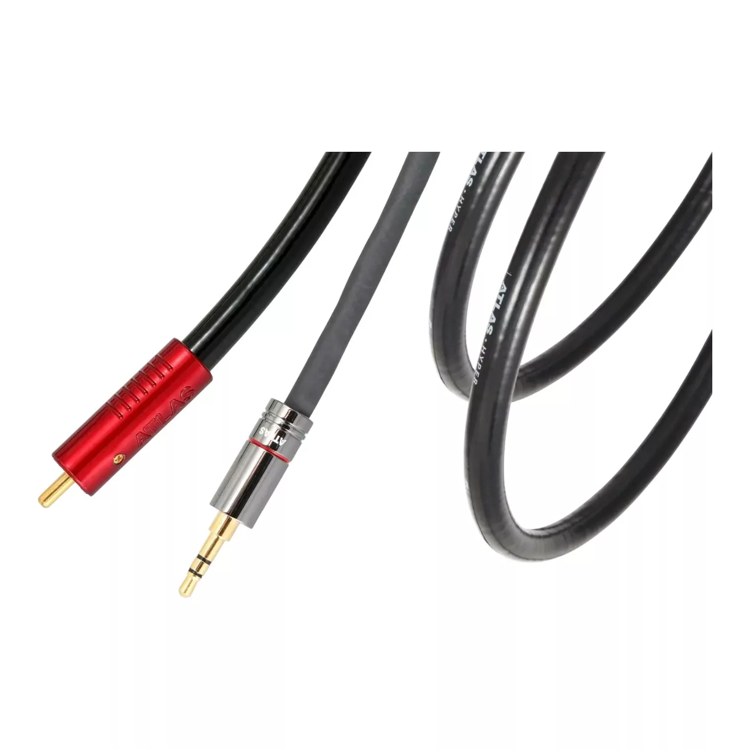 Câble Audio personnel numérique Hi‑Fi Atlas Cables Hyper Metik 3.5mm – Achromatic X RCA SPDIF