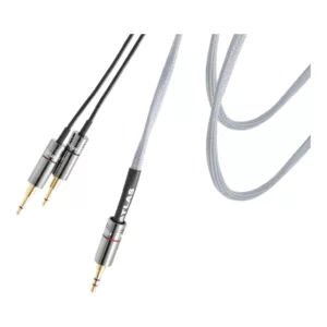 Câble pour Casque Hi-Fi Atlas Cables Zeno Seraphic - jack Metik 3.5 vers 2 jack Metik 2.5mm