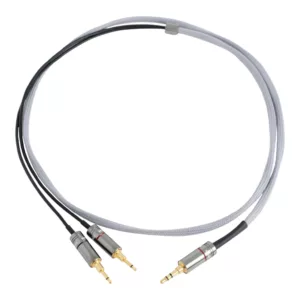 Câble pour Casque Hi-Fi Atlas Cables Zeno Seraphic - jack Metik 3.5 vers 2 jack Metik 2.5mm