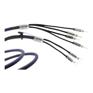 Câbles d'enceintes Hi-Fi Bi-câblage Atlas Cables Arran Transpose Bi-wire 2-4 Speaker Grun