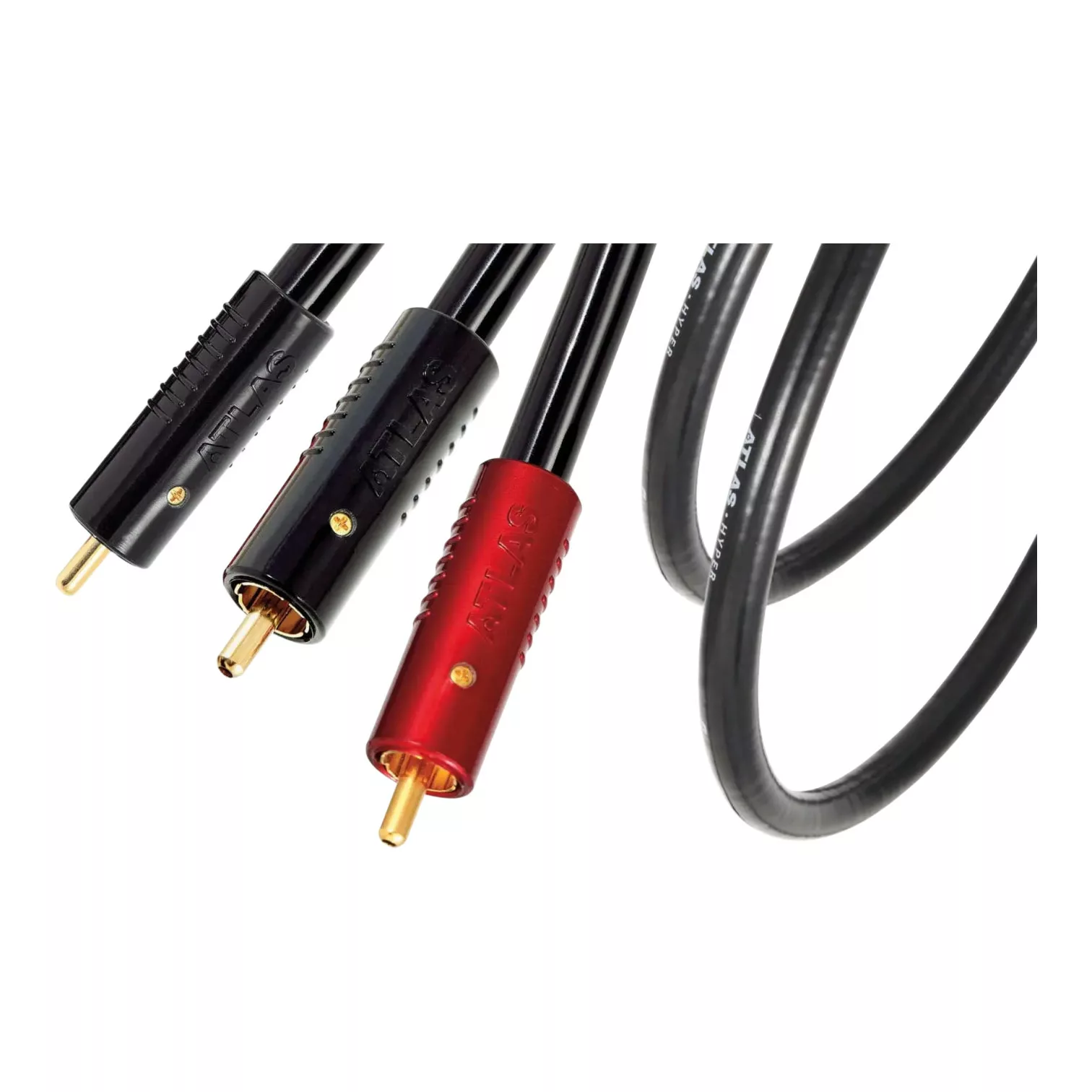 Câbles caisson de basses Hi-Fi Atlas Cables Hyper Achromatic X RCA Subwoofer 1-2