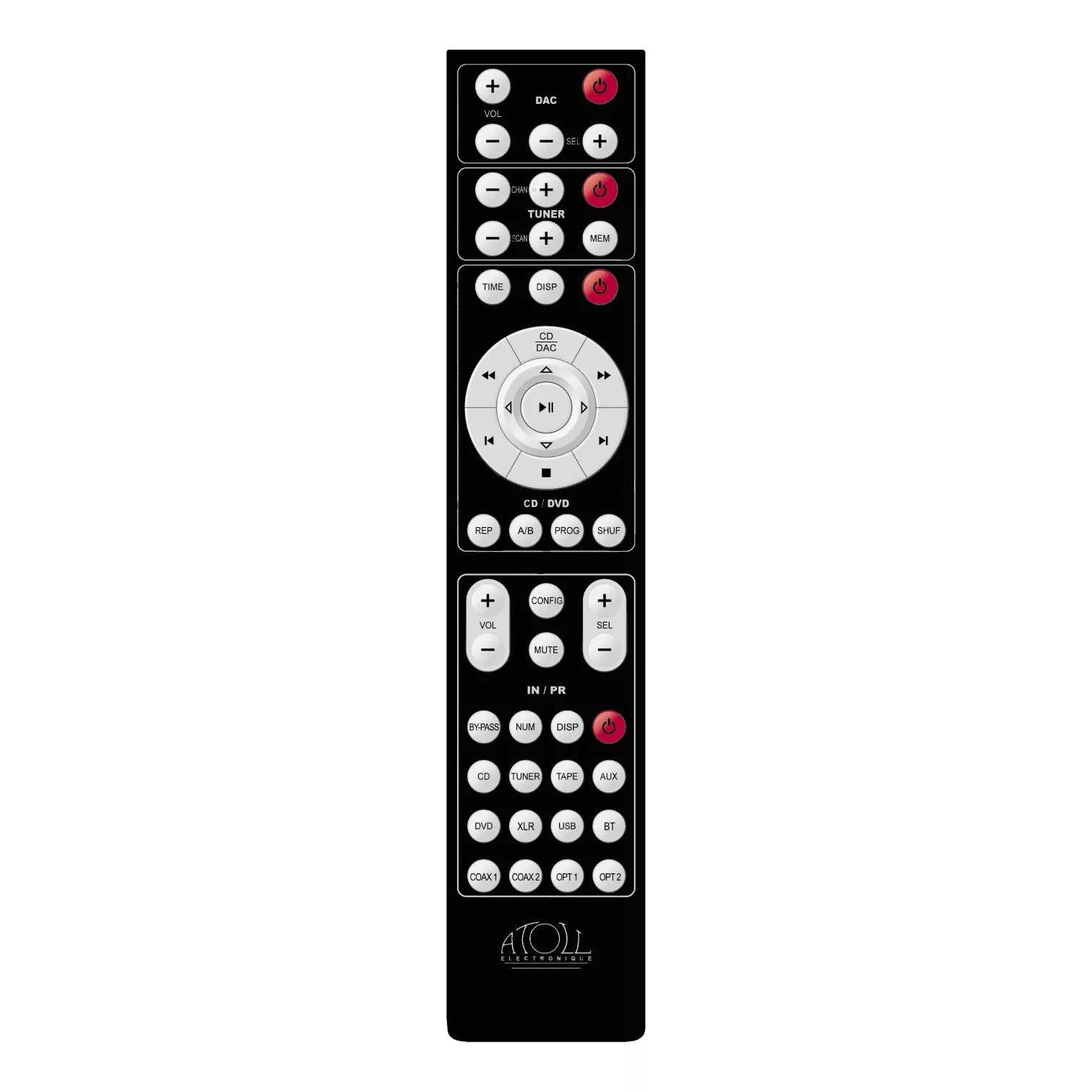 Atoll Electronique DR200 EVOLUTION - Télécommande