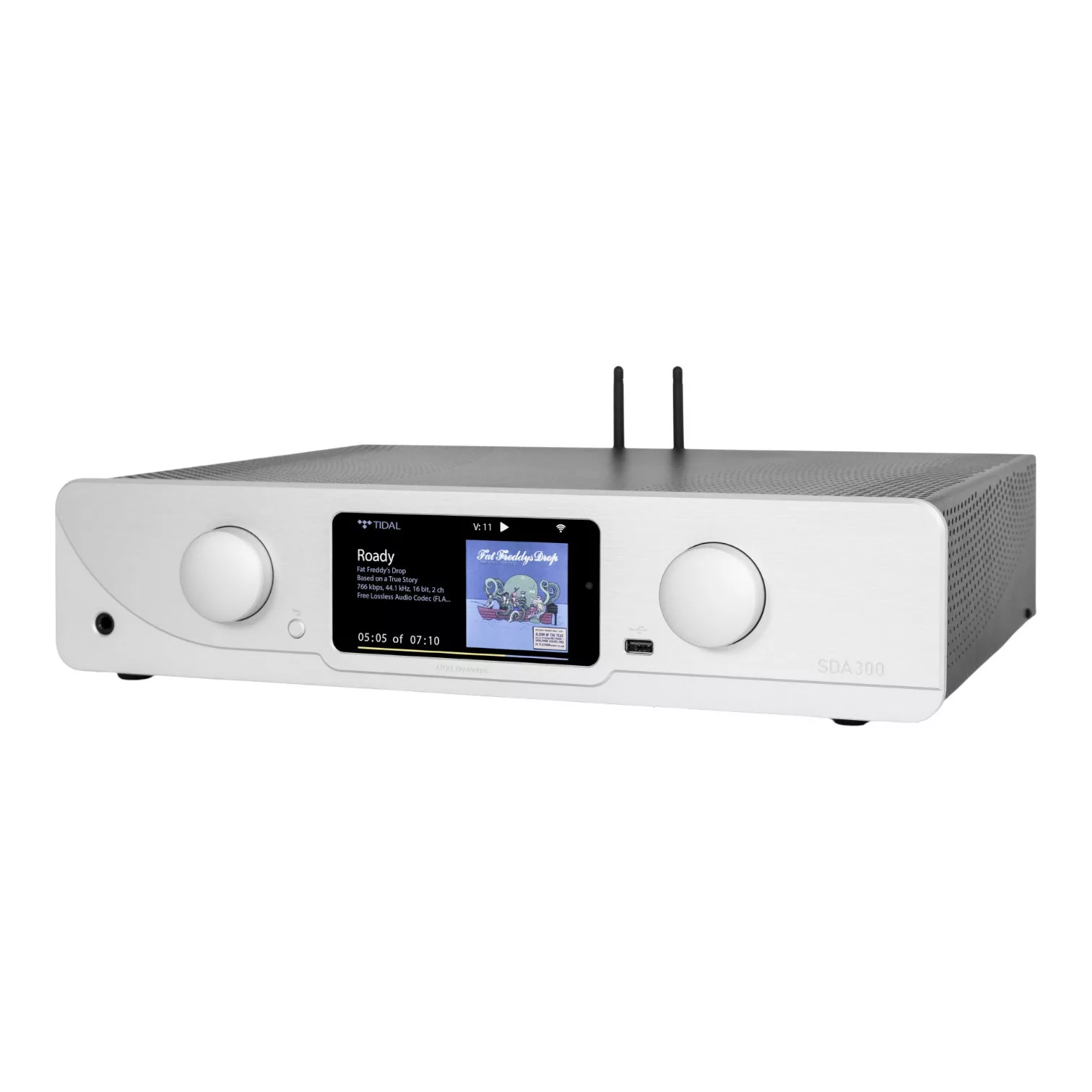 Ampli connecté Tout-en-un Hi-Fi Atoll Electronique SDA300 SIGNATURE - Alu naturel