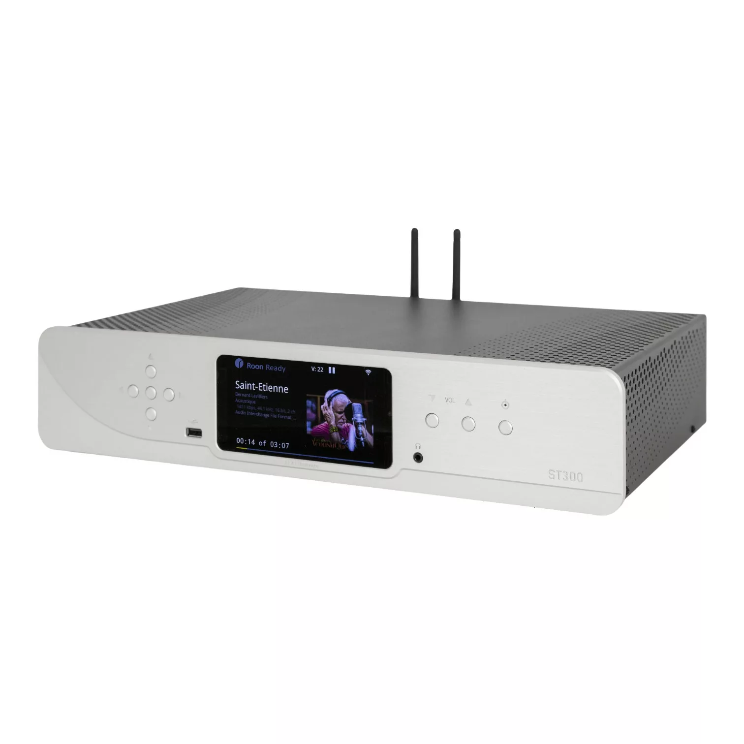 Lecteur réseau Hi-Fi Atoll Electronique ST300 SIGNATURE - Alu naturel