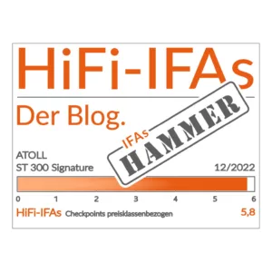 HiFi-IFAs - Atoll ST 300 Signature 5.8 sur 6