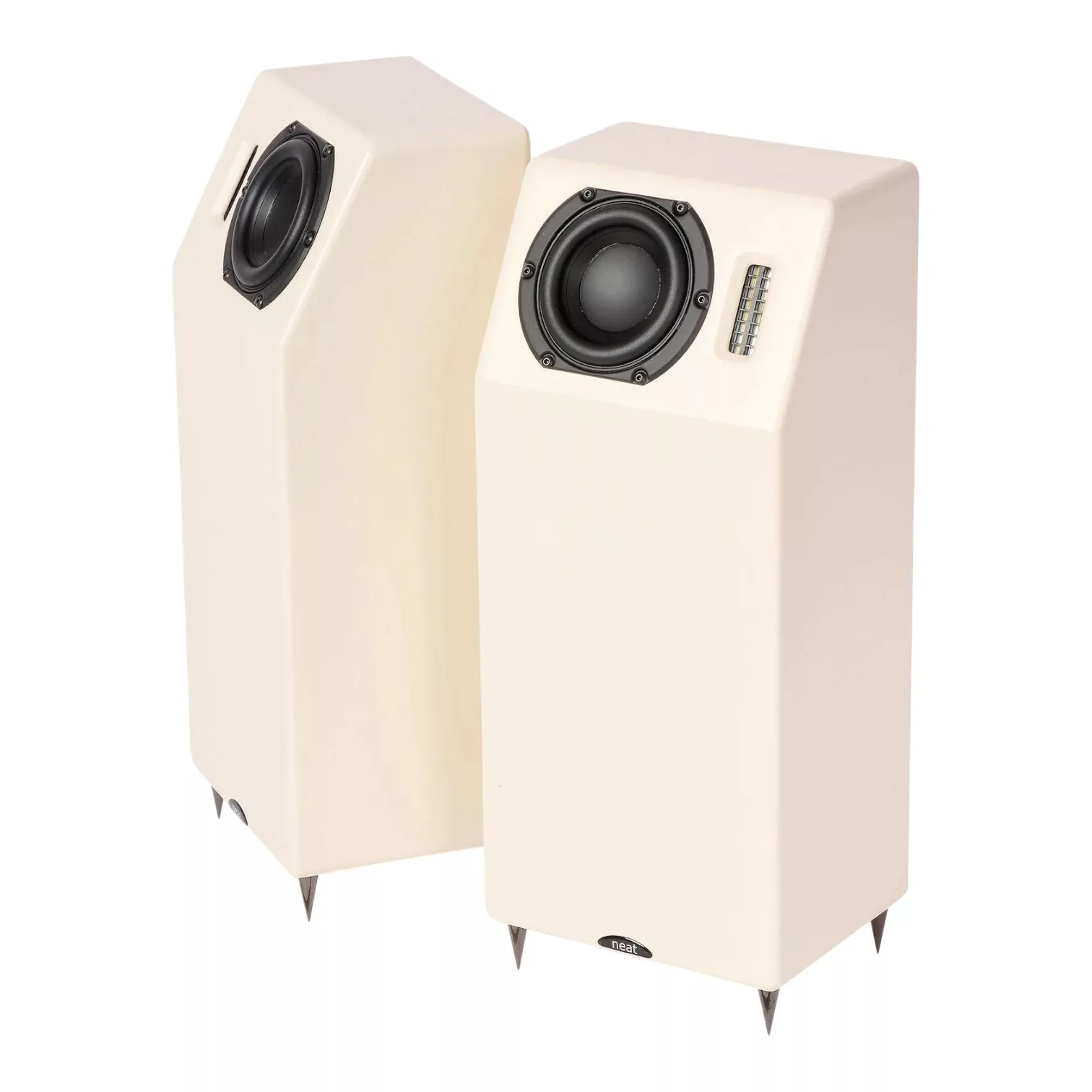 Enceintes colonnes Hi-Fi Neat Iota Alpha II - blanc nacré