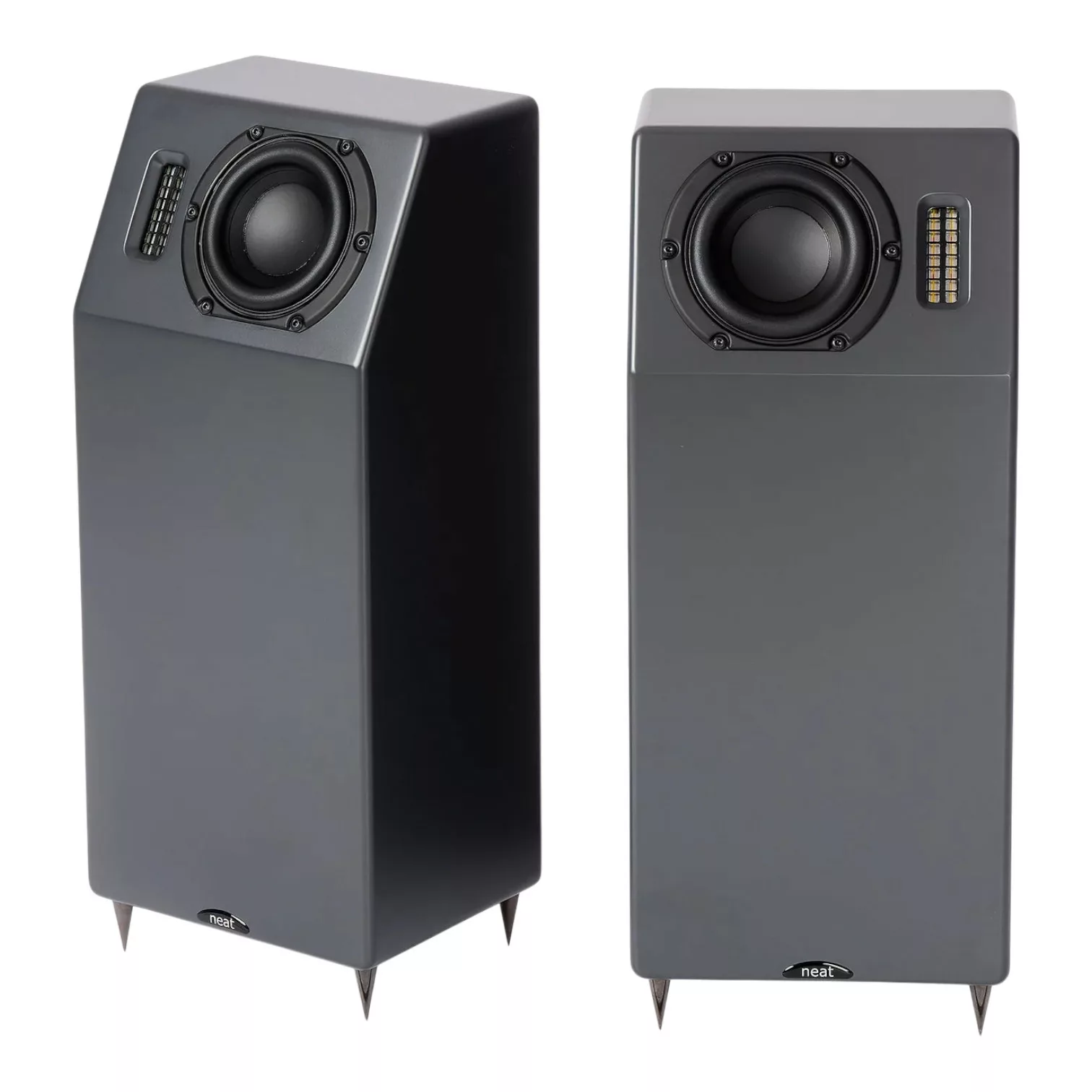 Enceintes colonnes Hi-Fi Neat Iota Alpha II - gris anthracite