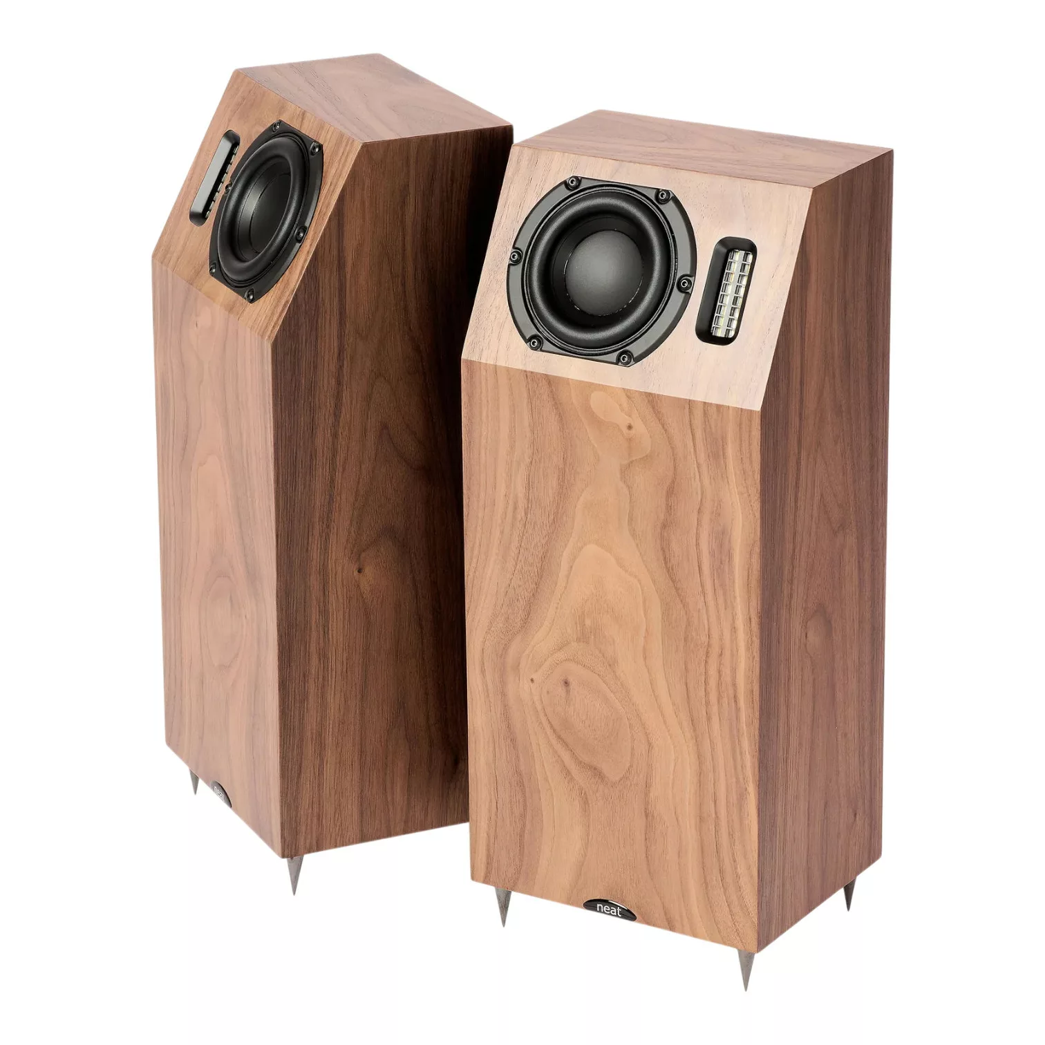Enceintes colonnes Hi-Fi Neat Iota Alpha II - noyer
