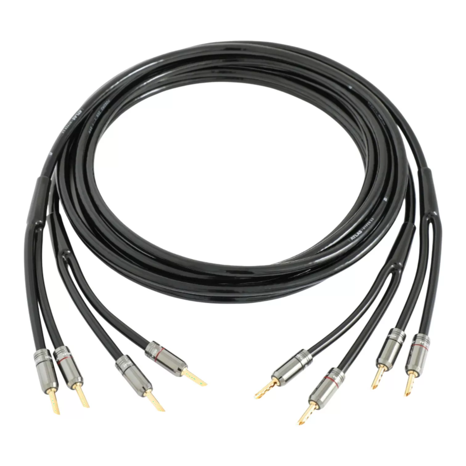 Câbles d’enceintes Hi‑Fi Mono‑câblage Atlas Cables Hyper Speaker 3.5 R1
