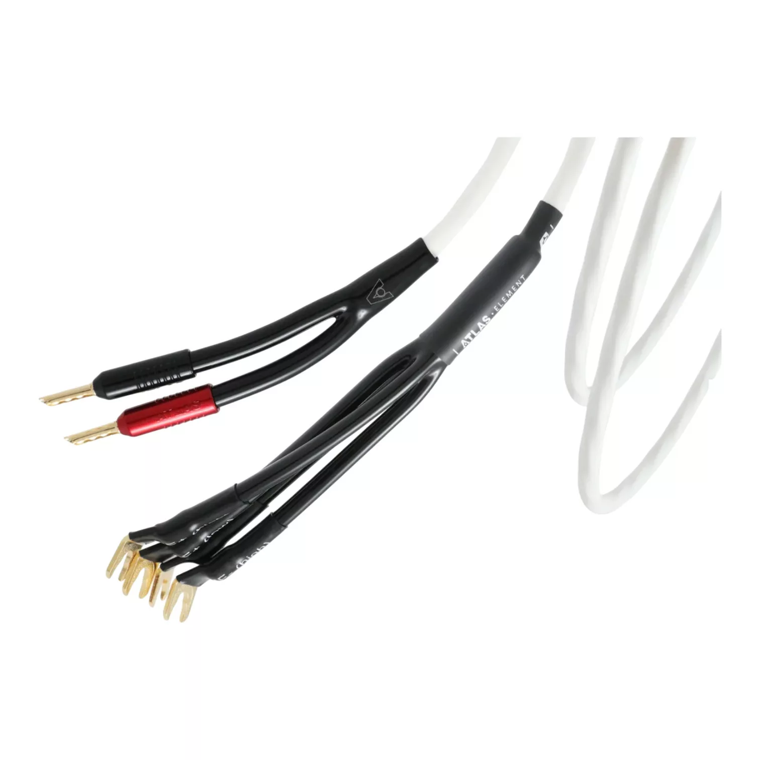 Câbles d'enceintes Hi-Fi Bi-câblage Atlas Cables Element Speaker Bi-wire R1 2-4