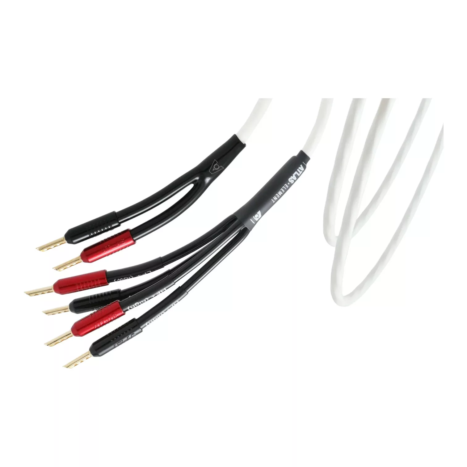 Câbles d'enceintes Hi-Fi Bi-câblage Atlas Cables Element Speaker Bi-wire R1 2-4